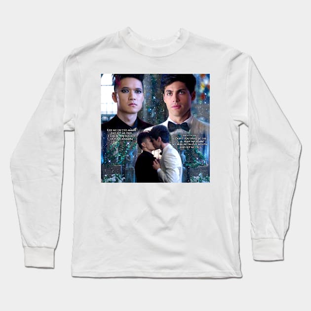 Malec Love Long Sleeve T-Shirt by nathsmagic